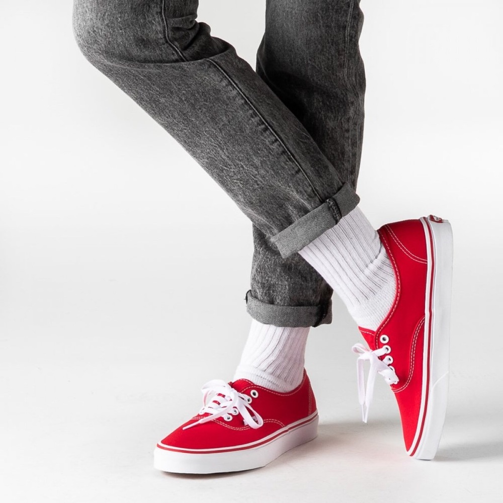 Vans Red Authentic EUC